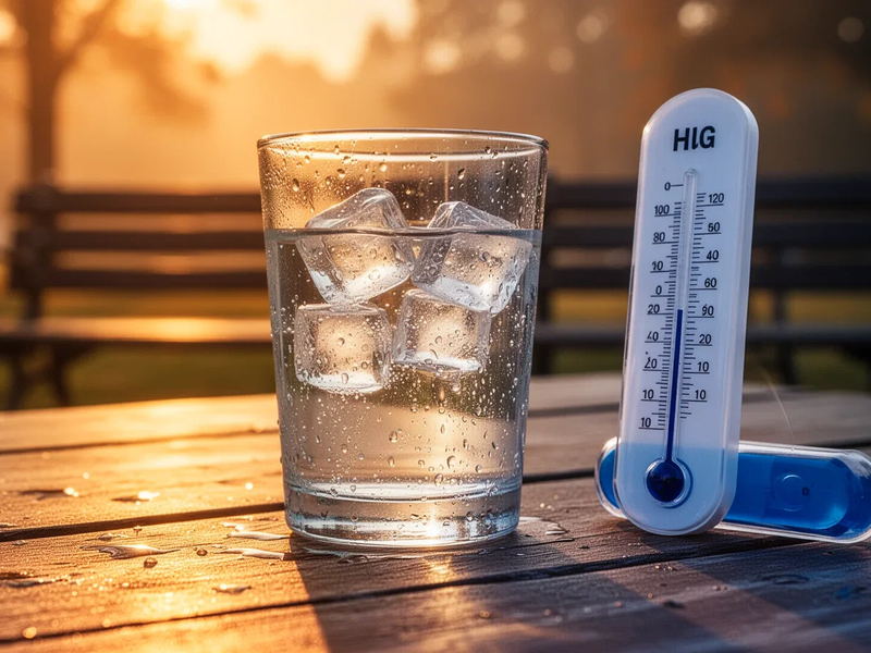 Hitze-Trinkregeln: 2,5 bis 6 Liter täglich je nach Aktivität - Foto: über boerse-global.de