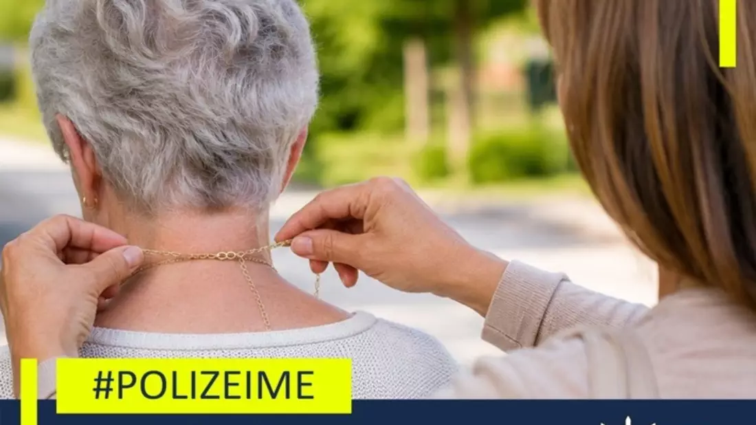 POL-ME: 86-Jährige bestohlen: Polizei warnt erneut vor Kettentrick - 2606018 - Bild: presseportal.de