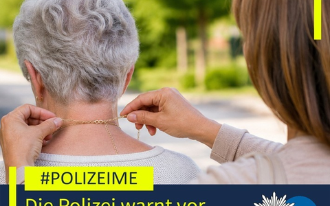 POL-ME: 74-Jähriger bestohlen: Polizei warnt erneut vor Kettentrick - 2605097 - Foto: presseportal.de