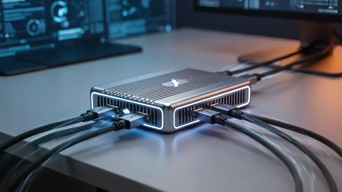Thunderbolt 5: Erste Zubehör-Welle mit 7 GB/s Speichertempo - Bild: über boerse-global.de