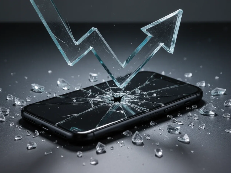 Smartphone-Krise: Absatz minus 13,9 Prozent, Preise auf Rekord - Foto: über boerse-global.de