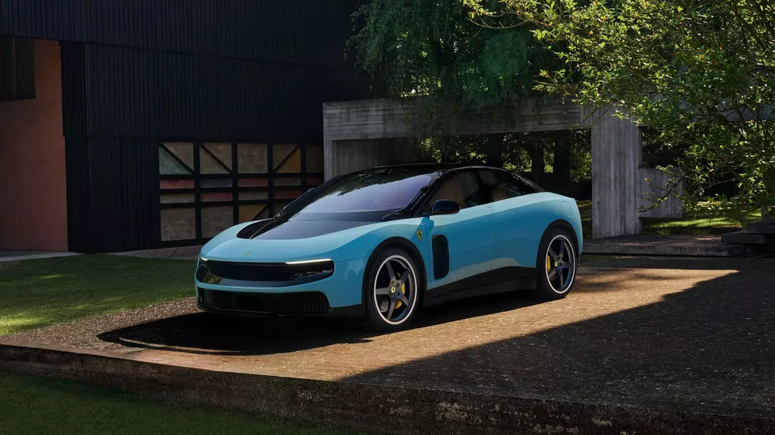 Das Design des neuen Ferrari Luce ist umstritten. - Bild: Ferrari/PA Wire/dpa