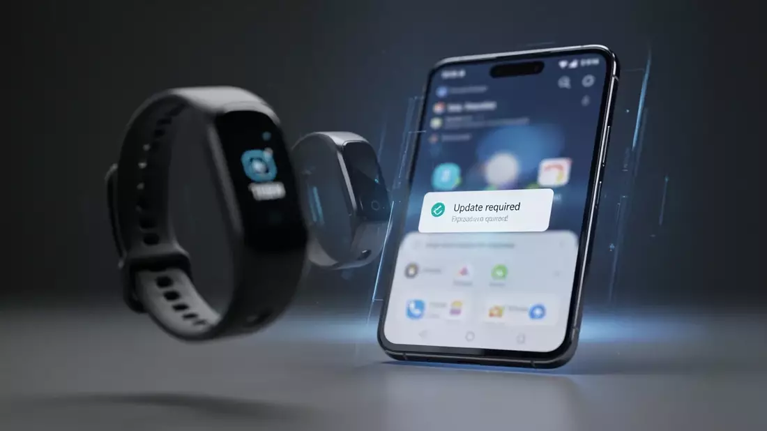 Fitbit Air: Google-Tracker startet mit Verbindungsproblemen Illustration mit AI erstellt übermittelt durch boerse-global.de