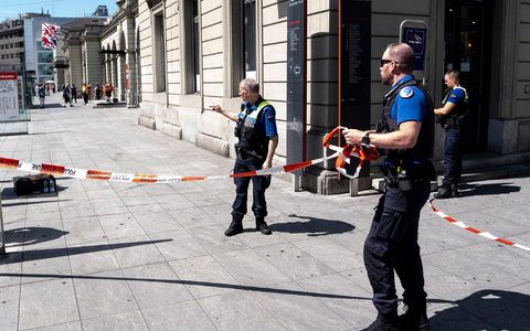 Polizei: Der mutmaßliche Täter hatte IS-Propaganda verbreitet. - Foto: Claudio Thoma/KEYSTONE/dpa