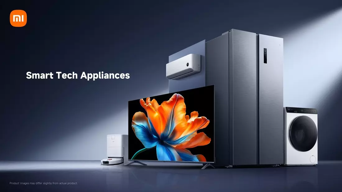 Xiaomi stellt vier Smart Tech Geräte vor: Haushaltsgroßgeräte, Fernseher und Staubsaugroboter - Bild: presseportal.de