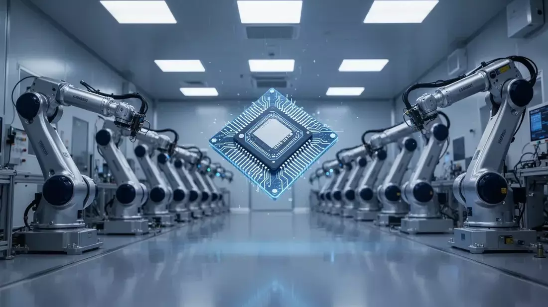 SK Hynix: el cortocircuito de la oferta lleva al billón de dólares y abre la puerta a Wall Street Illustration mit AI erstellt übermittelt durch boerse-global.de