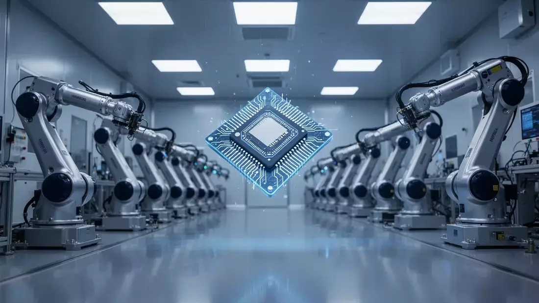 SK Hynix: producción atada hasta 2027 y salto a Wall Street con hasta 14.400 millones de dólares Illustration mit AI erstellt übermittelt durch boerse-global.de