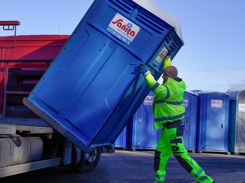 Mobile Toiletten: Wie Familienbetriebe wie Sanita GmbH den Markt prägen - Foto: presseportal.de