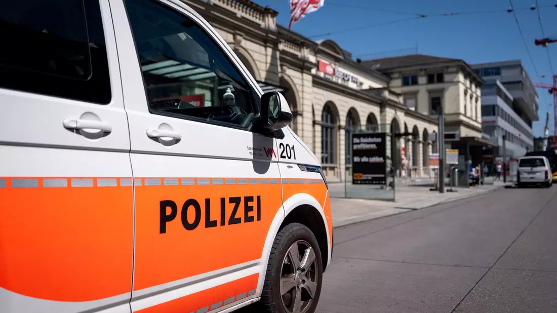 Ein Mann wurde vor Ort gefasst.  - Bild: Claudio Thoma/KEYSTONE/dpa