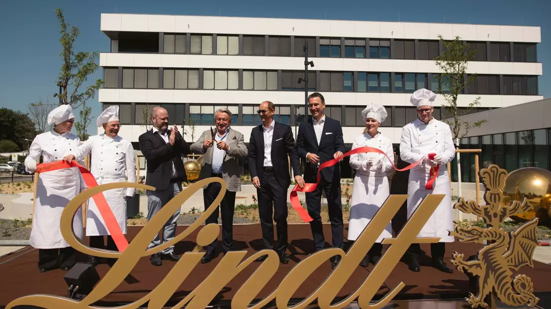 Lindt & Sprüngli eröffnet neuen Campus in Aachen und setzt Zeichen für Wachstum, Innovation und Nachhaltigkeit - Bild: presseportal.de