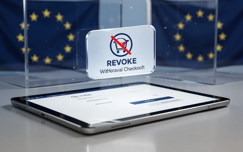 One-Click-Widerruf ab Juni: Online-Shops müssen Knopf einbauen - Foto: über boerse-global.de