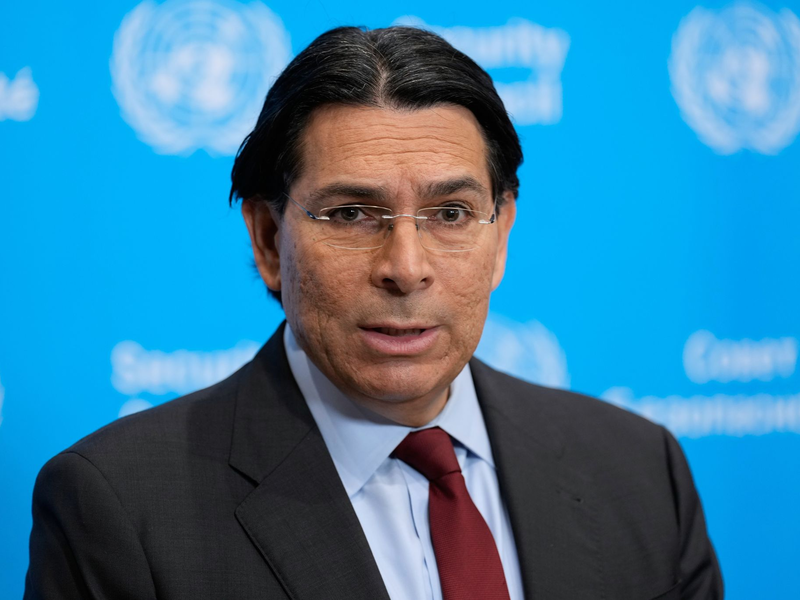 Der israelische UN-Botschafter in New York, Danny Danon. - Foto: Seth Wenig/AP/dpa