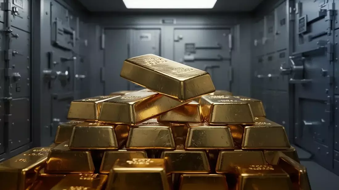 Gold Bounces on PCE Disappointment, but the 200-Day Line Still Looms Illustration mit AI erstellt übermittelt durch boerse-global.de