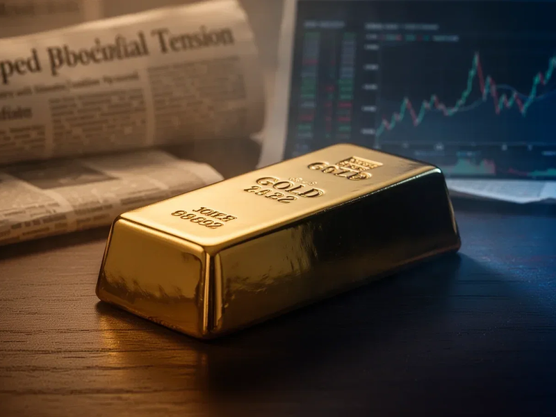Gold: Zwischen Nahost-Schlagzeilen und Zinsdruck - Foto: über boerse-global.de