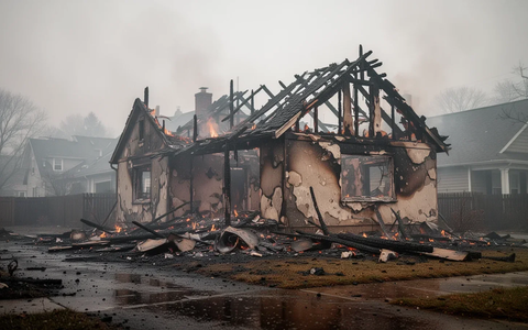 Verheerendes Feuer in Herxheim: 62-Jähriger stirbt, 300.000 Euro Schaden - Foto: über boerse-global.de