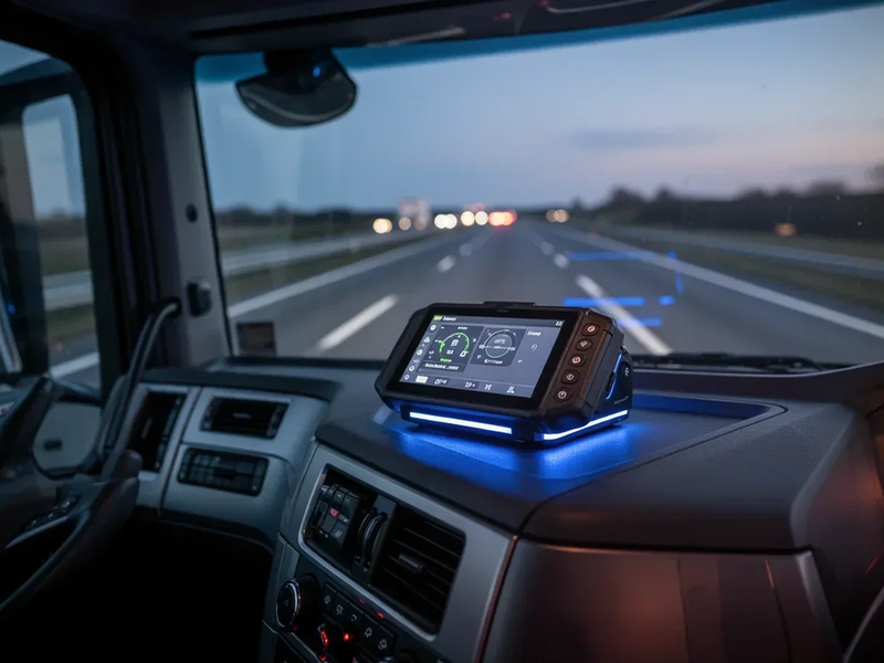 Transportbranche: Smart-Tachograf ab Juli für leichte Nutzfahrzeuge - Foto: über boerse-global.de