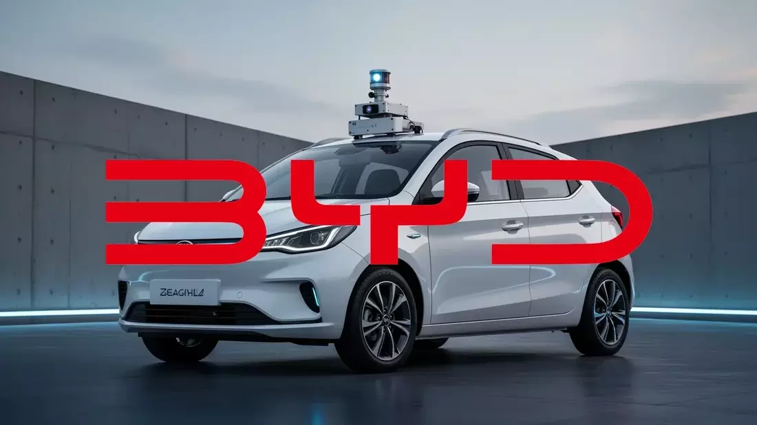 BYD lanza un chip propio de 4 nm y una garantía de responsabilidad para su conducción autónoma Illustration mit AI erstellt übermittelt durch boerse-global.de