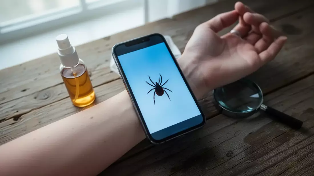 Smartphone-Kamera gegen Zecken: Farbumkehr macht Parasiten sichtbar - Bild: über boerse-global.de