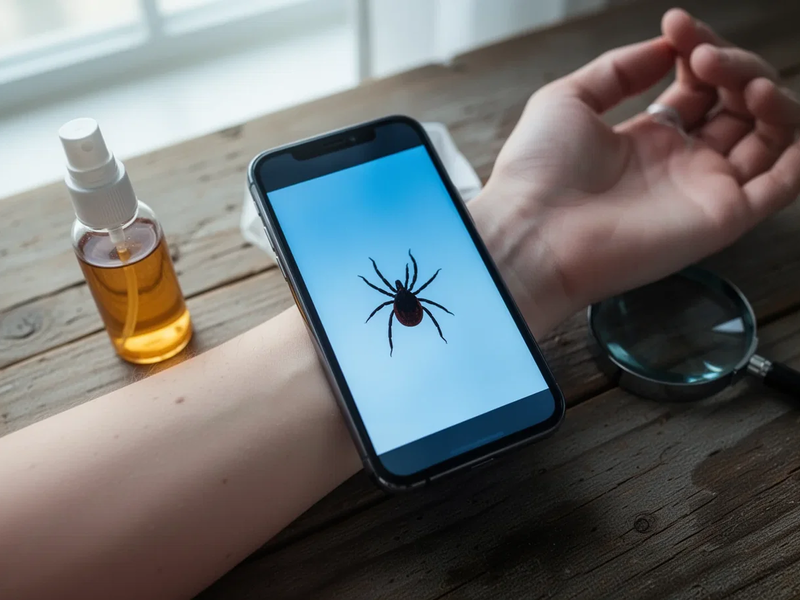 Smartphone-Kamera gegen Zecken: Farbumkehr macht Parasiten sichtbar - Foto: über boerse-global.de