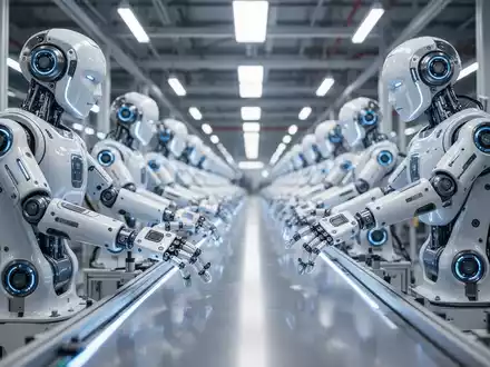 Roboter-Boom: Foxconn setzt bereits 10.000 Humanoide ein - Foto: über boerse-global.de