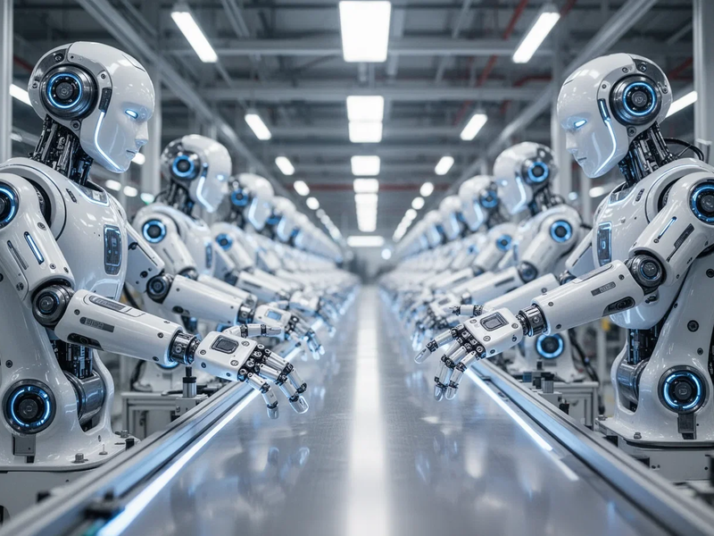 Roboter-Boom: Foxconn setzt bereits 10.000 Humanoide ein - Foto: über boerse-global.de