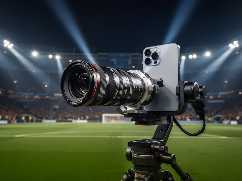 iPhone 17 Pro Max: MLS-Spiel mit 15 Geräten vollständig gefilmt - Foto: über boerse-global.de