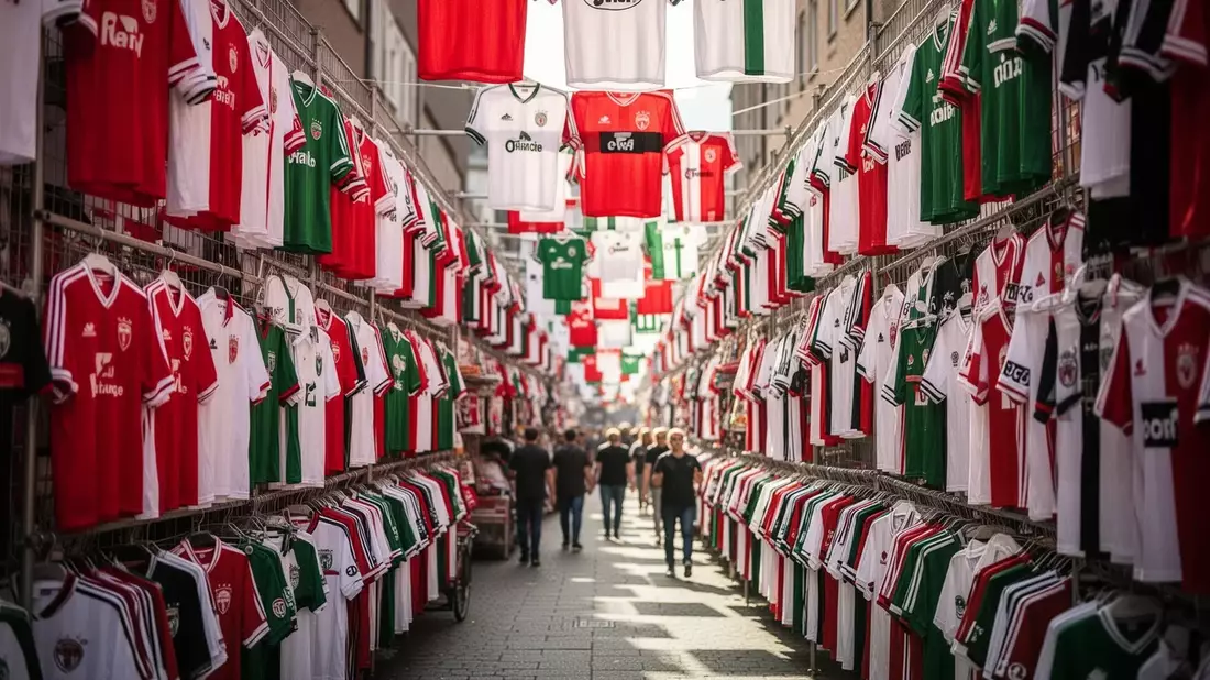 Fußball-Vintage-Tausch: 6.000 Trikots am 31. Mai in Köln - Bild: über boerse-global.de