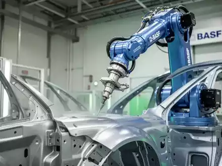 BASF Aktie: Refinity steuert Roboter-Lackierung - Foto: über boerse-global.de
