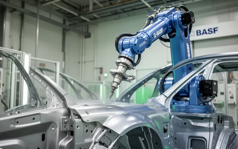 BASF Aktie: Refinity steuert Roboter-Lackierung - Foto: über boerse-global.de