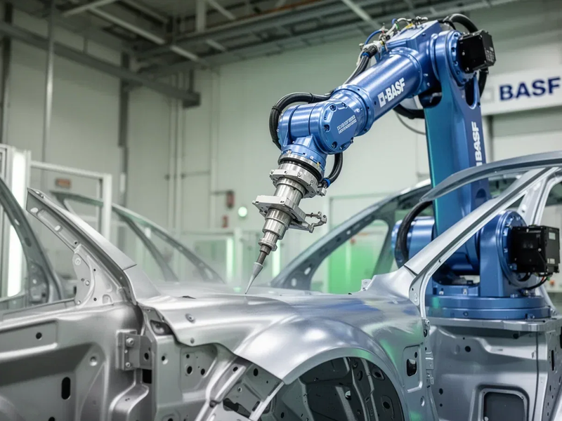 BASF Aktie: Refinity steuert Roboter-Lackierung - Foto: über boerse-global.de