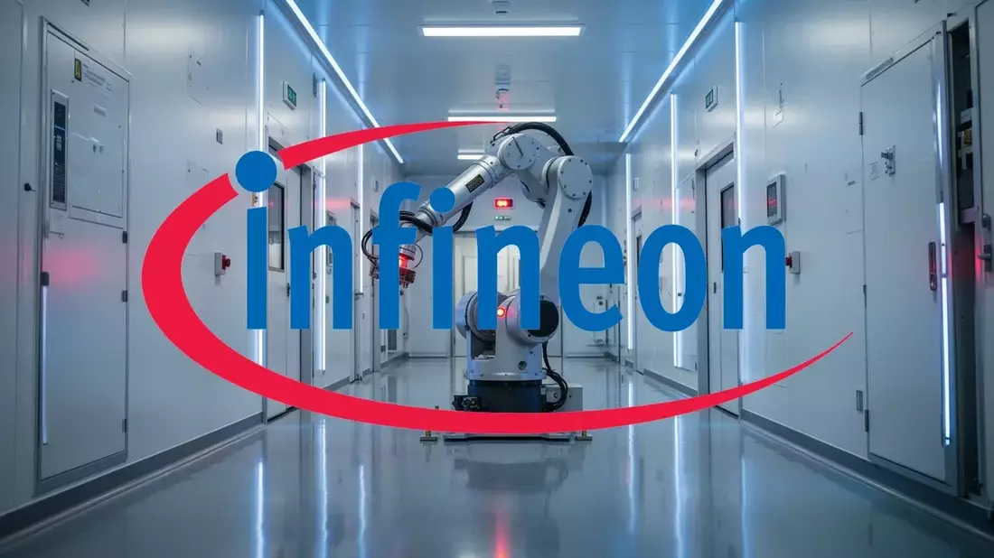 Infineon Surges 44% in a Month as NVIDIA Deal Reshapes Its Profile, But Overbought Signals Flash Caution Illustration mit AI erstellt übermittelt durch boerse-global.de