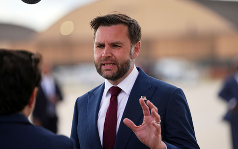 Laut US-Vizepräsident Vance gibt es in den Verhandlungen mit dem Iran Fortschritte.  - Foto: Matt Rourke/Pool AP/AP/dpa