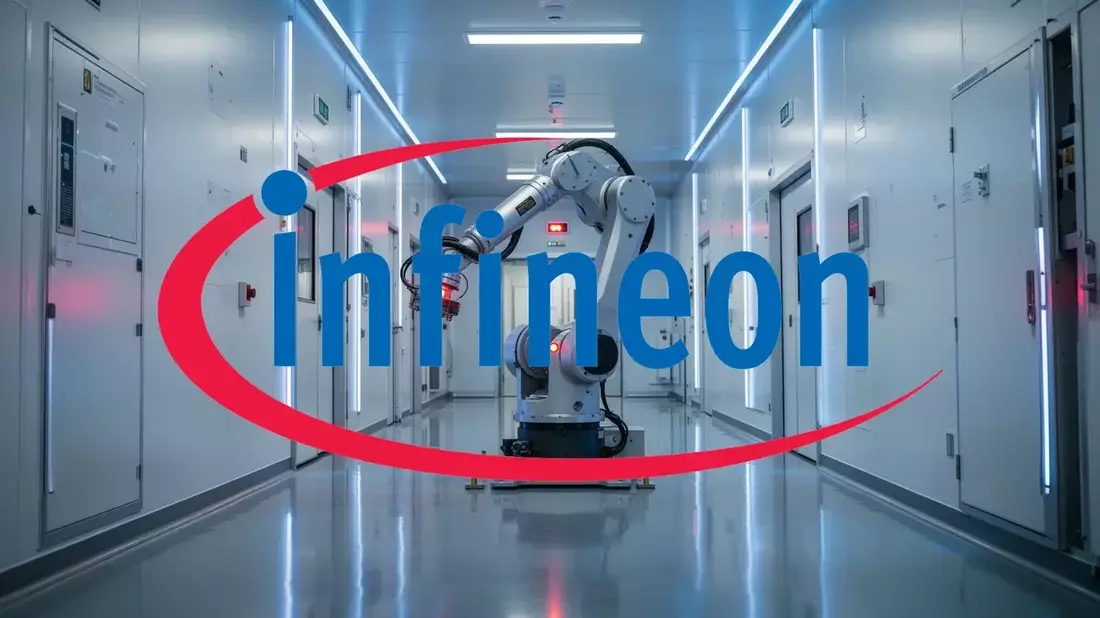 Infineon Stock Soars to 52-Week High on NVIDIA AI Deal and Price Hikes, Yet Overbought Signals Loom Illustration mit AI erstellt übermittelt durch boerse-global.de