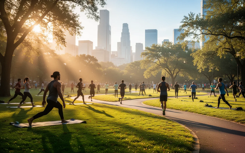 Sommersaison 2026: 1.900 kostenlose Fitnesskurse in Parks - Foto: über boerse-global.de