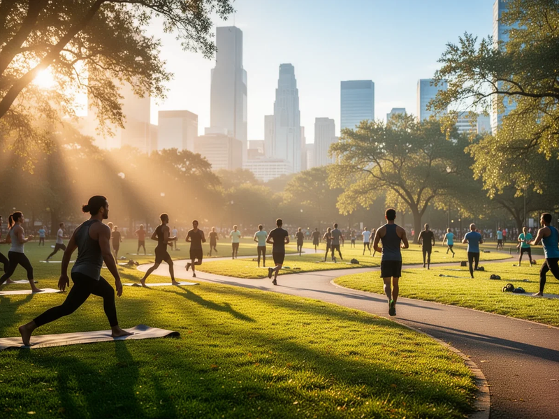 Sommersaison 2026: 1.900 kostenlose Fitnesskurse in Parks - Foto: über boerse-global.de