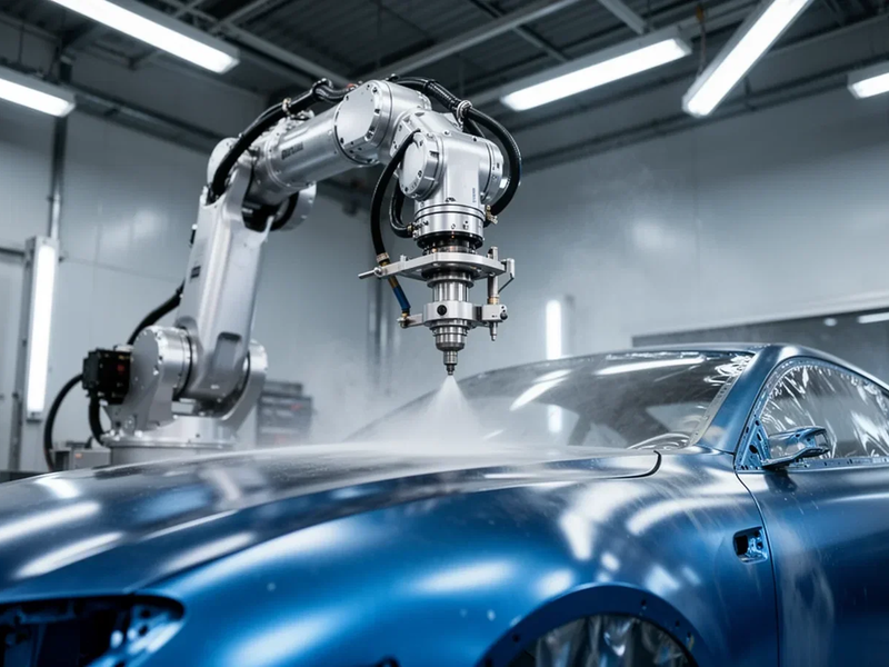 Roboter-Lackierung: BASF wird Integrations-Partner für Autowerkstätten - Foto: über boerse-global.de