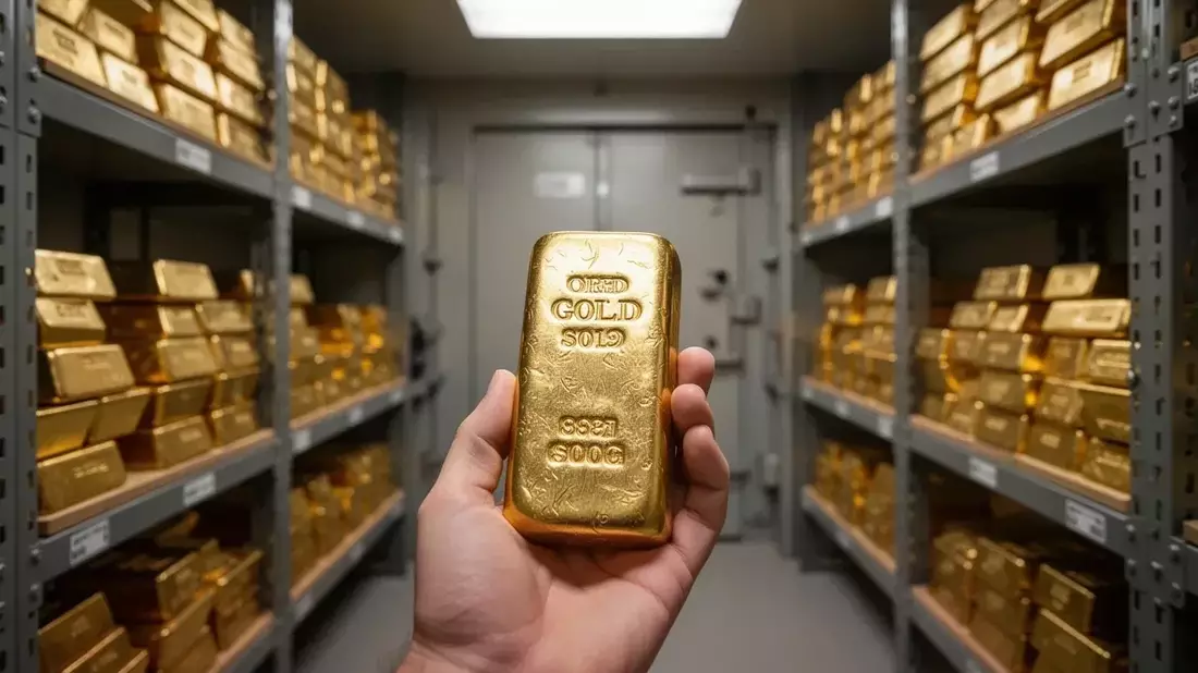 Oro: el pulso entre la demanda china y la Fed afianza los 4.500 dólares como nuevo centro de gravedad Illustration mit AI erstellt übermittelt durch boerse-global.de
