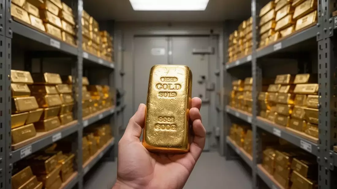 Gold’s Split Personality: Asian Appetite Clashes with US Rate Reality Illustration mit AI erstellt übermittelt durch boerse-global.de