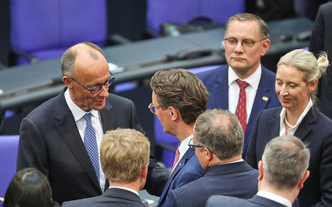 Friedrich Merz und Hendrik Wüst (Archiv) - Foto: via dts Nachrichtenagentur