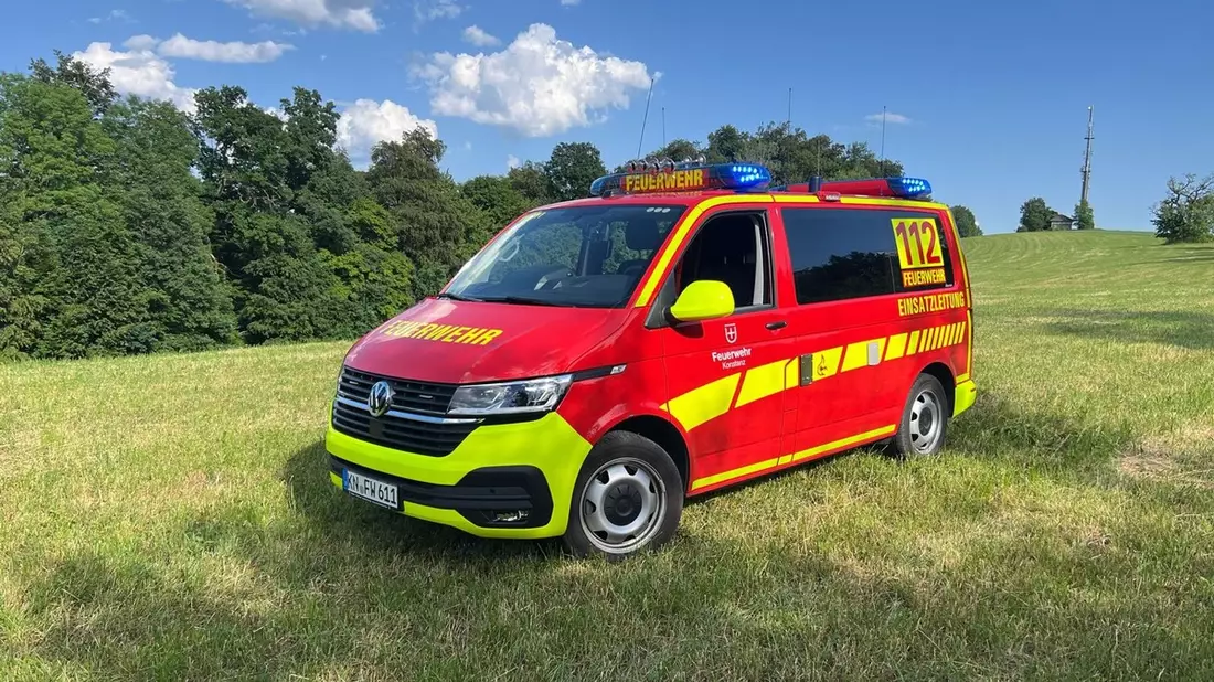 FW Konstanz: URD2 Personenrettung unwegsames Gelände - Bild: presseportal.de