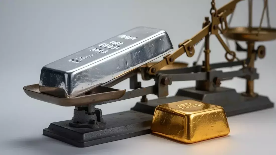 Silver's Macro Maelstrom: How Inflation, Fed Hawks, and Dollar Stifle a Bullish Supply Story Illustration mit AI erstellt übermittelt durch boerse-global.de