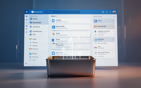 Outlook August: Microsoft vereint Mails aus fünf Konten - Foto: über boerse-global.de