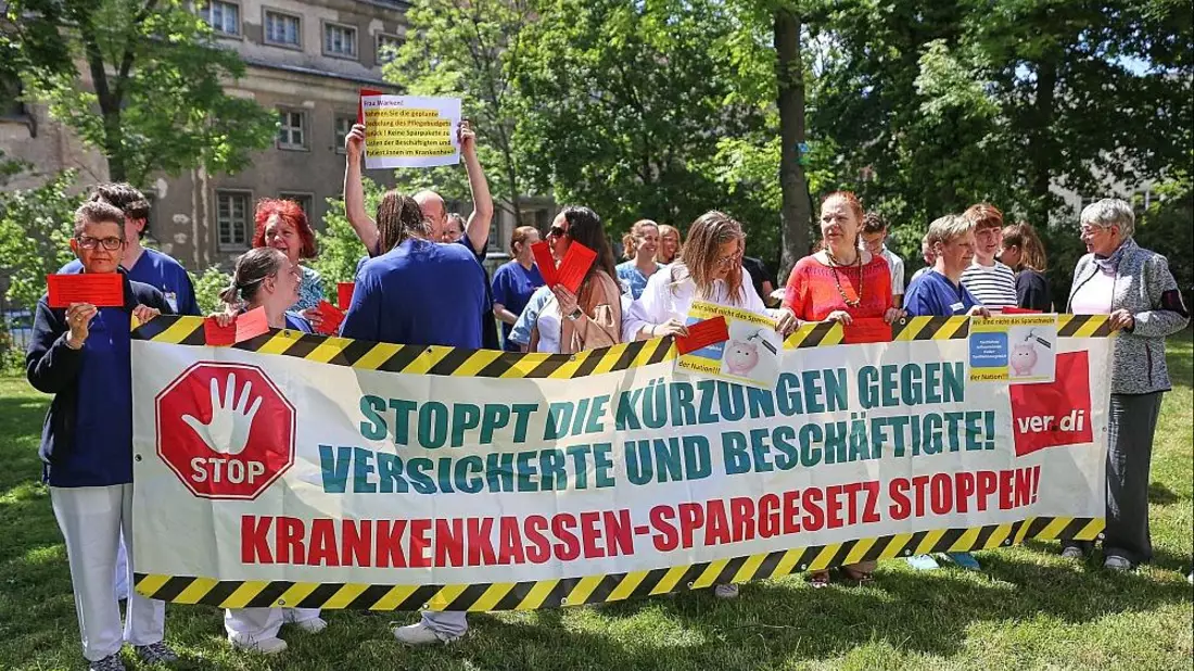 Verdi-Proteste am 28.05.2026 - Bild: via dts Nachrichtenagentur