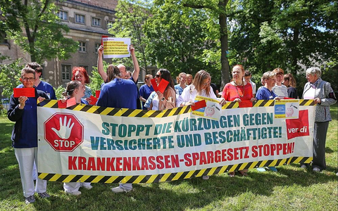 Verdi-Proteste am 28.05.2026 - Foto: via dts Nachrichtenagentur