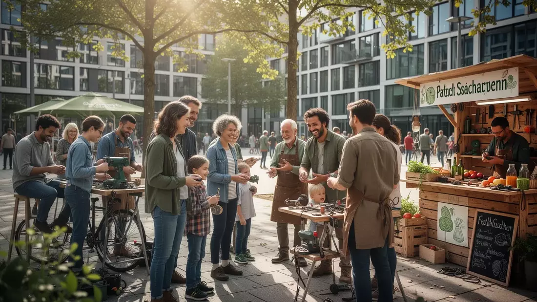 Tag der Nachbarschaft: 1.000 Aktionen gegen Einsamkeit bundesweit Illustration mit AI erstellt übermittelt durch boerse-global.de