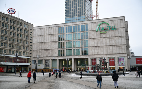 Kaufhauskonzern Galeria: Mit einigen Mieten im Rückstand. (Archivbild) - Foto: Sebastian Gollnow/dpa
