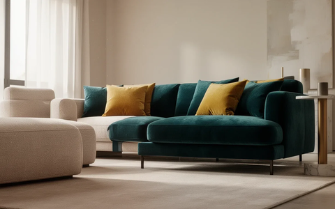 Wohnzimmer-Trend: Die 60-30-10-Regel ersetzt Einheitsbeige - Foto: über boerse-global.de