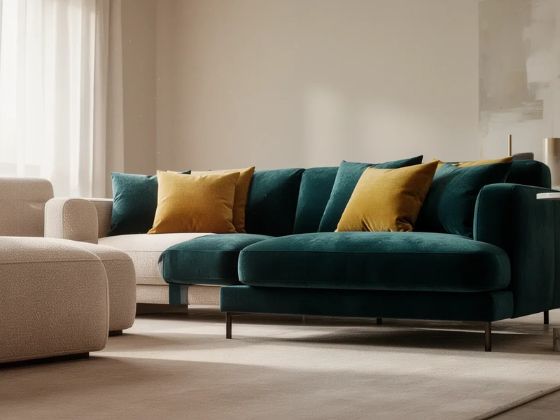 Wohnzimmer-Trend: Die 60-30-10-Regel ersetzt Einheitsbeige - Foto: über boerse-global.de