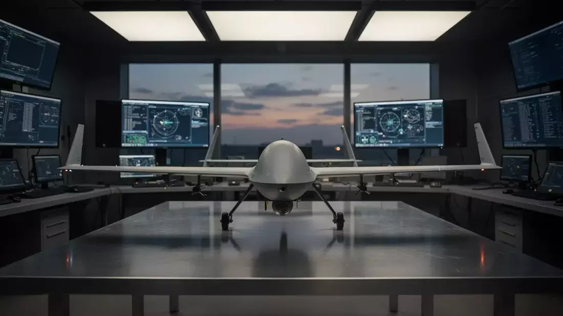 DroneShield: cartera de 2.200 millones, caja récord y el giro hacia la seguridad urbana Illustration mit AI erstellt übermittelt durch boerse-global.de