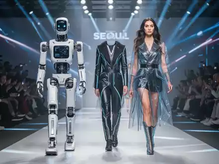 Modenschau Seoul: Roboter und Menschen laufen gemeinsam über Catwalk - Foto: über boerse-global.de